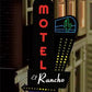 Miller Engineering 68822 N/HO Medium RH Neon-Like Vertical Hotel/Motel Sign