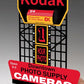 Miller Engineering 880901 HO/O Kodak Animated Neon Rooftop Billboard