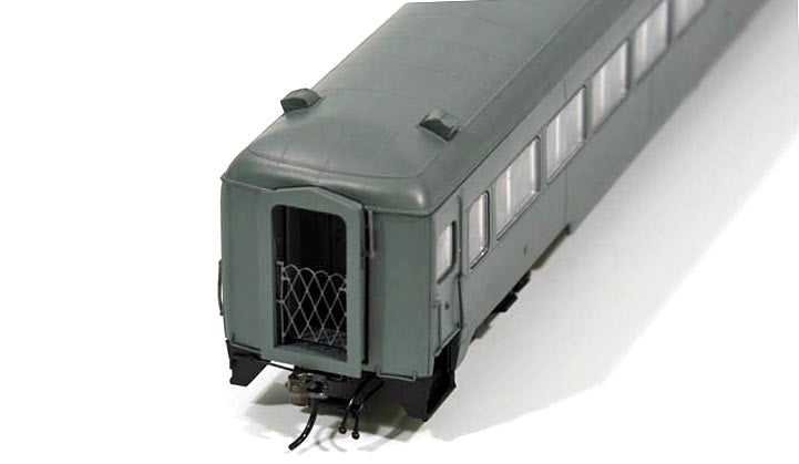 Rapido Trains 109125 HO New Haven 10-Window Coach #8259 (Pullman Green)