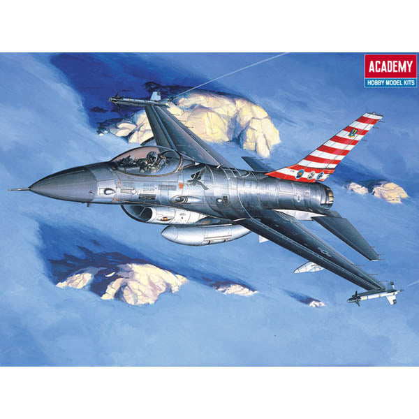 Academy 12259 1:48 Scale US F16A/C Falcon Fighter Military Aircraft Plane Kit