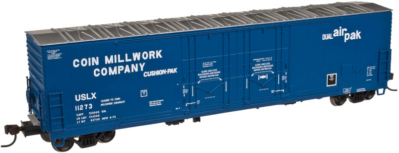 Atlas 20002461 HO Scale Coin Millwork Evans 53' Double Plug Door Boxcar #11273