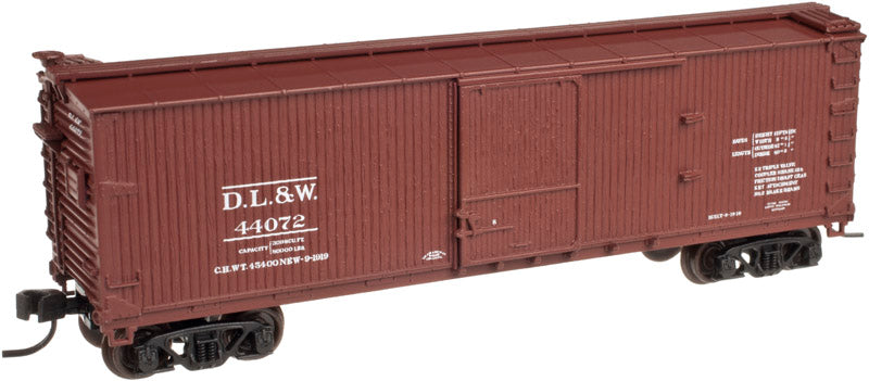 Atlas 50001484 N LACK BOXCAR #44002
