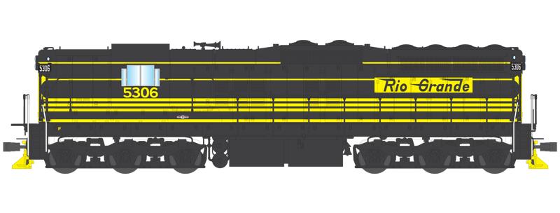 Broadway Limited 2407 HO Denver & Rio Grande Western EMD SD9