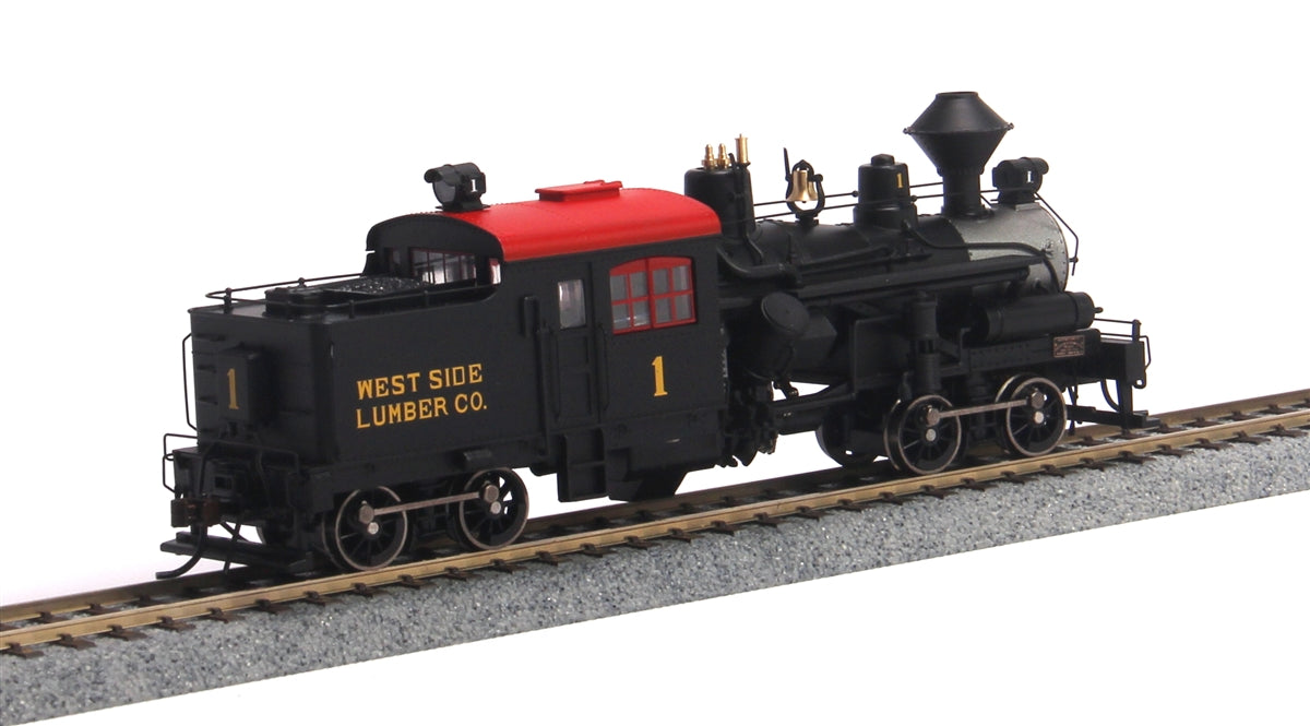 Rivarossi HR2409 HO Westside Lumber Co. 2-Truck Heisler Steam Locomotive #1