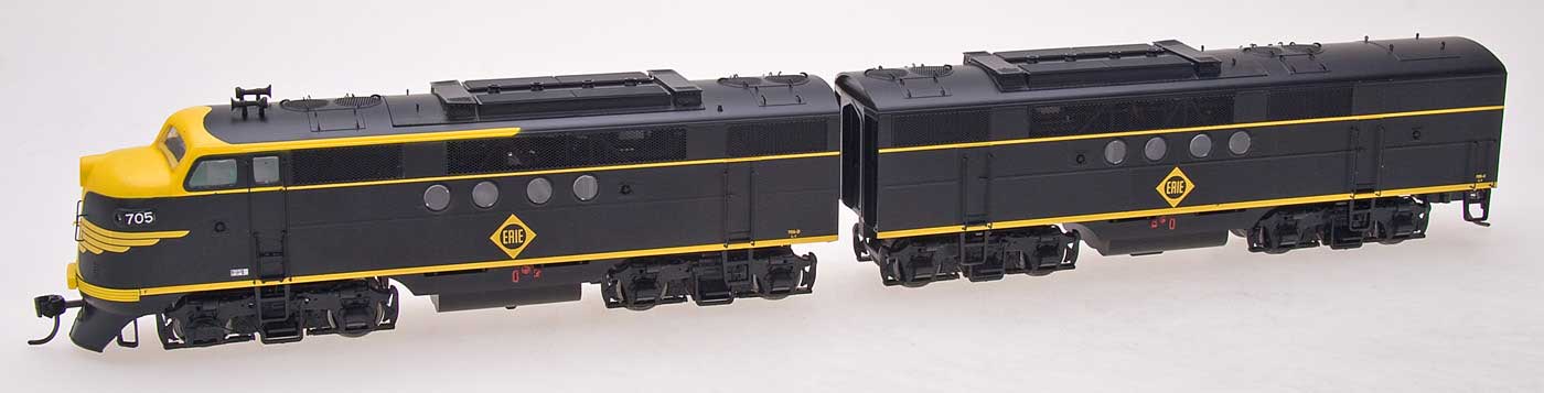 InterMountain 49214S Erie EMD FT AB Diesel Locomotive Set w/Sound