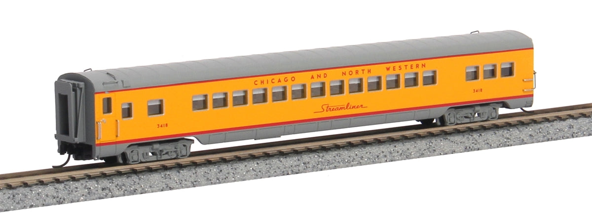 InterMountain 6612 CNW-Style 56-Seat Coach w/Interior Lights - Ready to Run