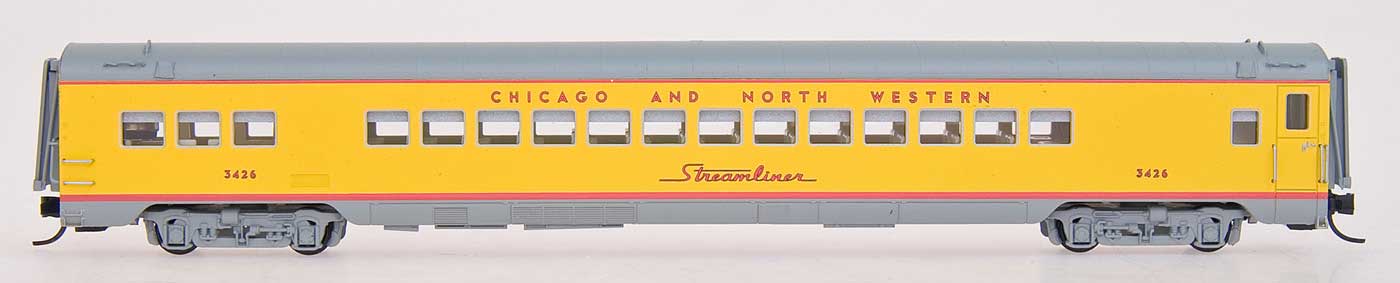 InterMountain 6612 CNW-Style 56-Seat Coach w/Interior Lights - Ready to Run