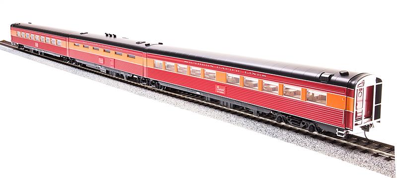 Broadway Limited 696 HO SP Daylight 3-Unit Articulated Coffee