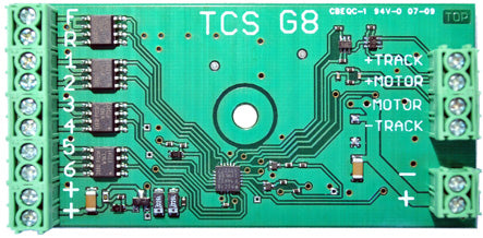 Train Control Systems 1303 G G8 8-Function Decoder
