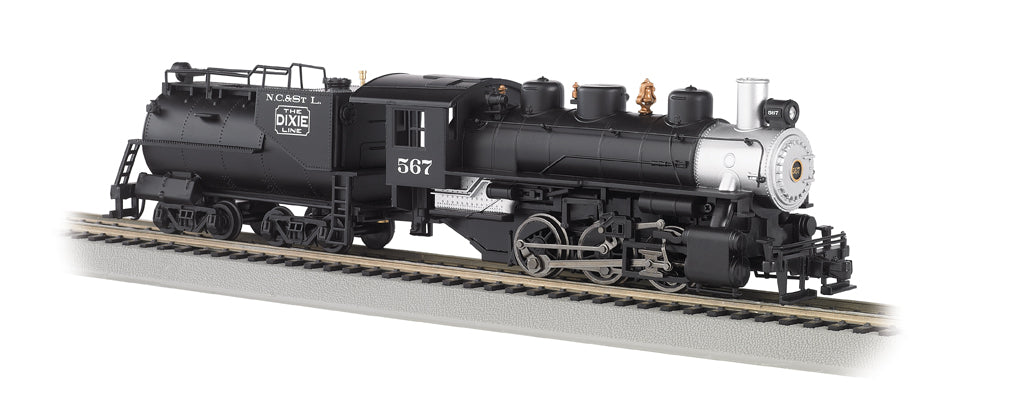 Bachmann 50702 HO Nashville, Chattanooga & St. Louis 0-6-0 Switcher w/Tender#567