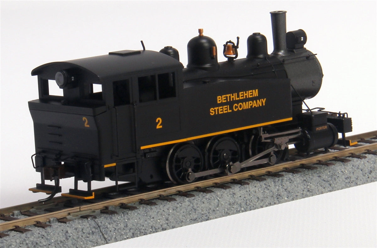 Bachmann 52101 HO Bethlehem Steel Porter 0-6-0T Side Tank Steam Loco w/DCC #2