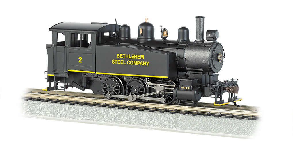 Bachmann 52101 HO Bethlehem Steel Porter 0-6-0T Side Tank Steam