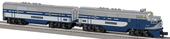 Lionel 6-38386 O Wabash F3 A/B Diesel Locomotive Set #2367