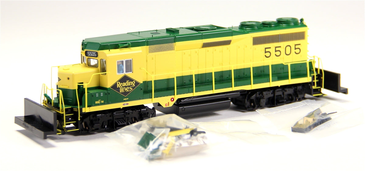 Walthers 920-41857 HO Reading EMD GP30 PROTO 2000 TSU Sound Yellow/Green #5508
