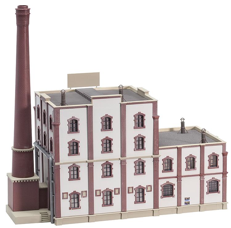Faller 130187 HO Riedmuller Weaving Mill Weathered Kit