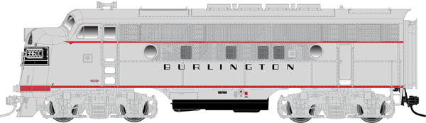 Atlas 1640-1 O CB&Q F3 A Diesel Locomotive w/TMCC #9960A - 3-Rail