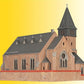 Kibri 39766 HO Church With Wall From The Westerwald