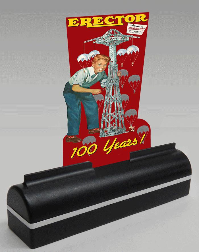 Miller Engineering 2450 AC Gilbert Erector 100 Year Anniversary Animated Sign