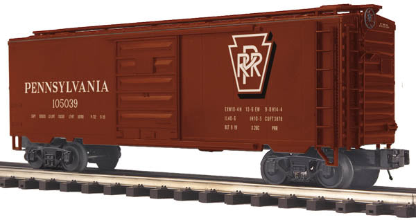 MTH 20-93607 O PRR 40' Boxcar #105039