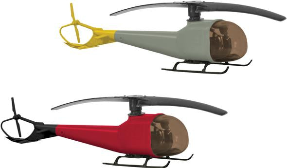 Lionel 6-37112 O Scale Lionel  Helicopters 1 Gray & 1 Maroon (Set of 2)