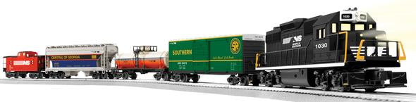 Lionel 6-30226 O Gauge NS Heritage GP38 Diesel Southeast Freight Train Set