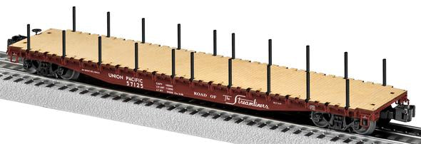 Lionel 6-19383 O UP PS-4 Flatcar w/Stakes
