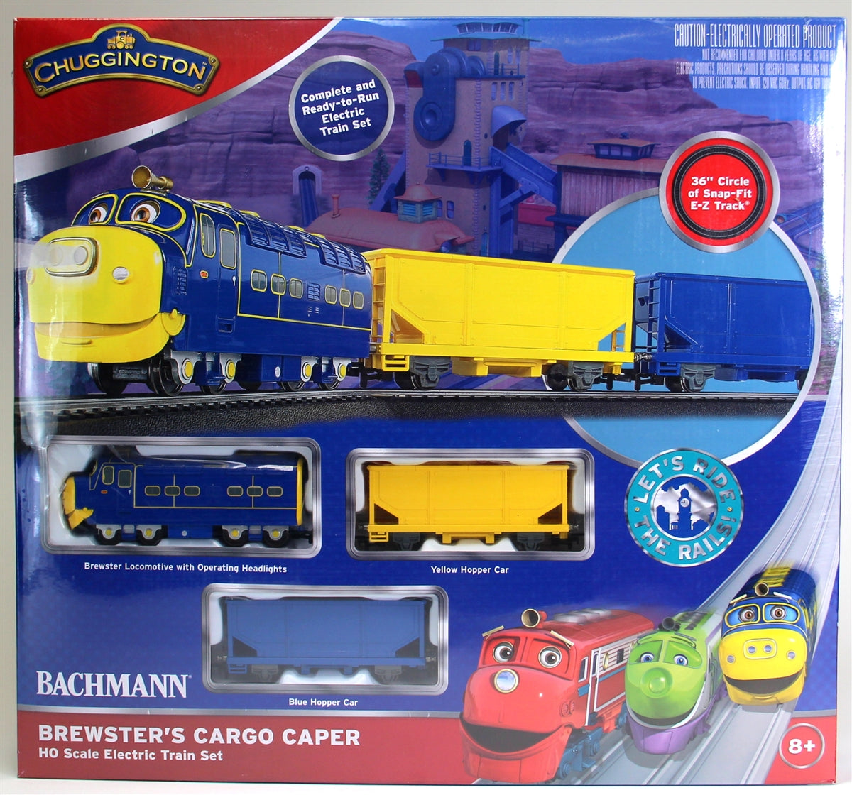 Bachmann 00771 Brewster's Cargo Caper HO Gauge Diesel Starter Train Set