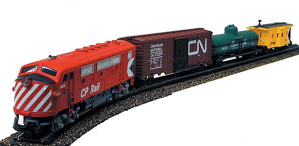 Model Power 1029 The Canadian Classic HO Gauge Diesel Train Set