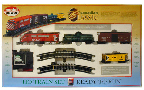 Model Power 1029 The Canadian Classic HO Gauge Diesel Train Set