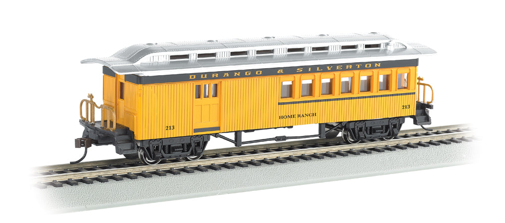 Bachmann 13504 HO Durango & Silverton "Home Ranch" 1860-1880 Wood Combine Car