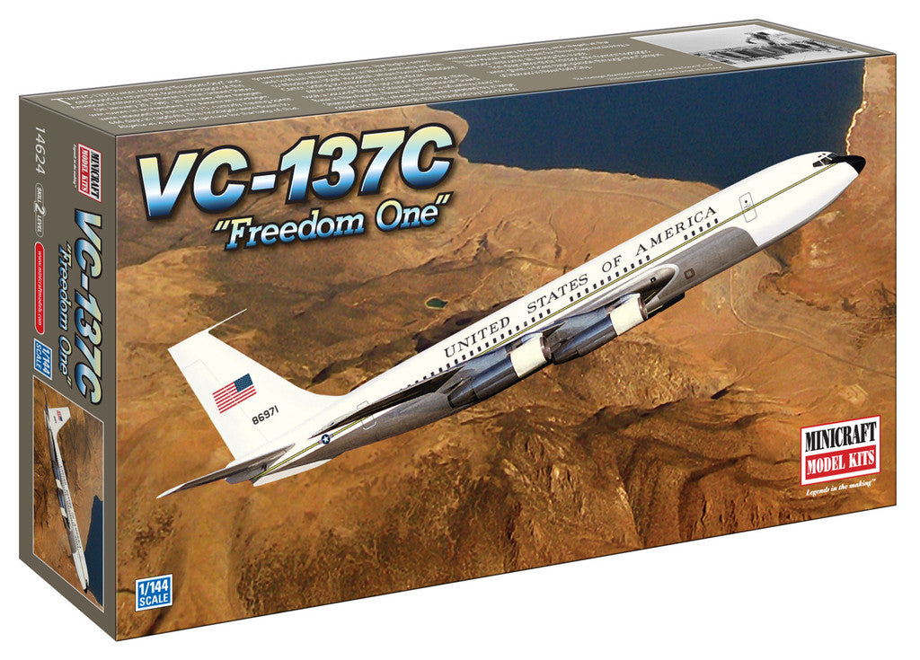 Minicraft 14624 1:144 VC-137 'HOME/IRAN' Aircraft Plane Model Kit