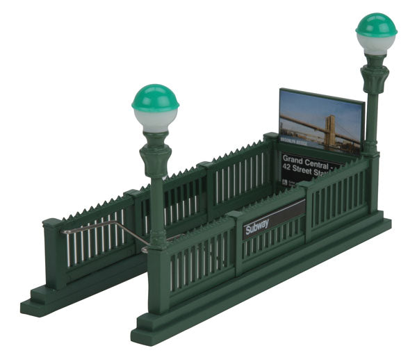 MTH 30-90469 42 Street & Lexington Avenue Subway Entrance