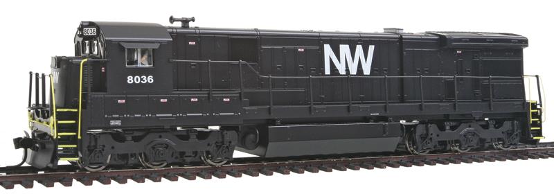 Broadway Limited 2453 HO Norfolk & Western GE C30-7 Paragon2™ #8036