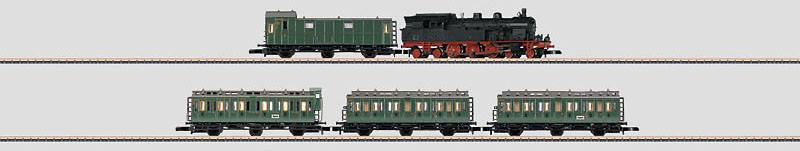 Marklin 81191 Z Scale DB Commuter Serv Train Set (Set of 5)