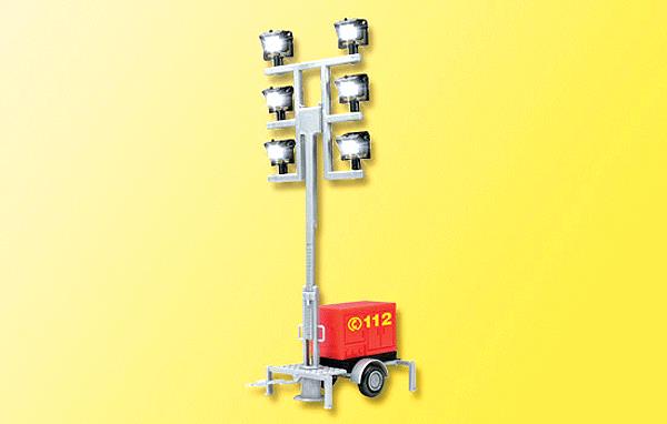 Viessman 5144 HO Floodlight Trailer w/Adjustable Light Unit & LEDs