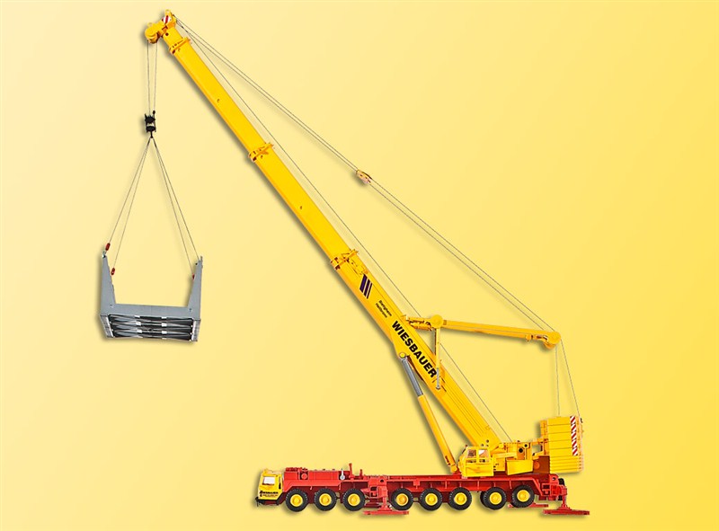 Kibri 13034 HO Liebherr 1400 Crane Wiesbauer