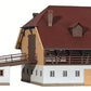 Kibri 38804 HO Scale Farmhouse w/Attached Barn 34x18x13.5cm