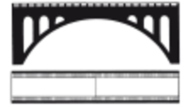 Faller 120533 HO Stone Arch Bridge Kit