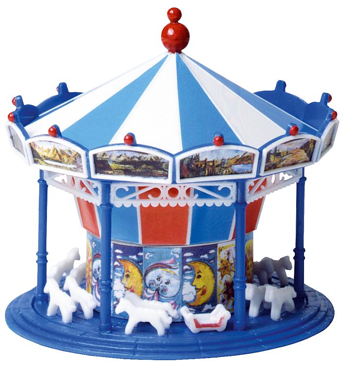Faller 2316 N Scale Children’s Merry-Go-Round Plastic Kit