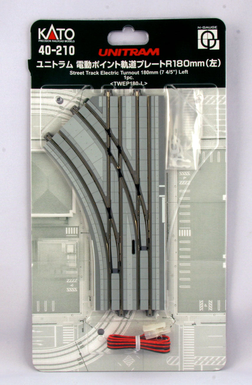 Kato 40-210 Unitram Street Track w/Streetcar Rails & Roadway