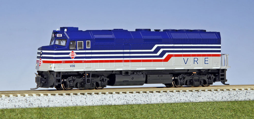 Kato 176-9001 N Virginia Railway Express EMD F40PH Diesel Locomotive #V36