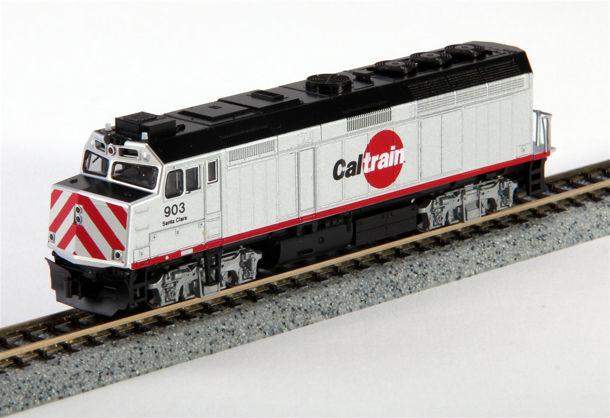 Kato 176-9003 N Caltrain EMD F40PH Diesel Locomotive Standard DC #903