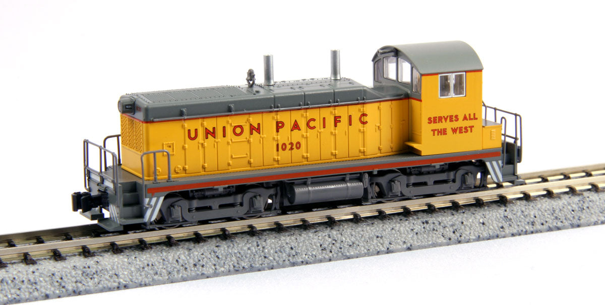 Kato 176-4373 N Scale Union Pacific NW2 Diesel Locomotive #1020