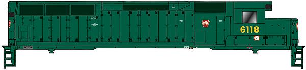 Walthers 920-48054 HO Pennsylvania EMD SD45 - Standard DC - PROTO 2000(R) #6118