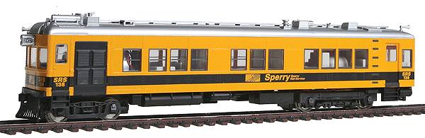 Walthers 932-60752 HO Sperry Rail Service 58' Sperry Rail Detector Car DC #138