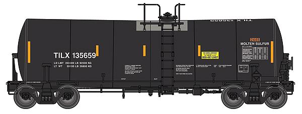 Walthers 920-100011 HO TILX Proto 40ft 14K Tankcar #135659