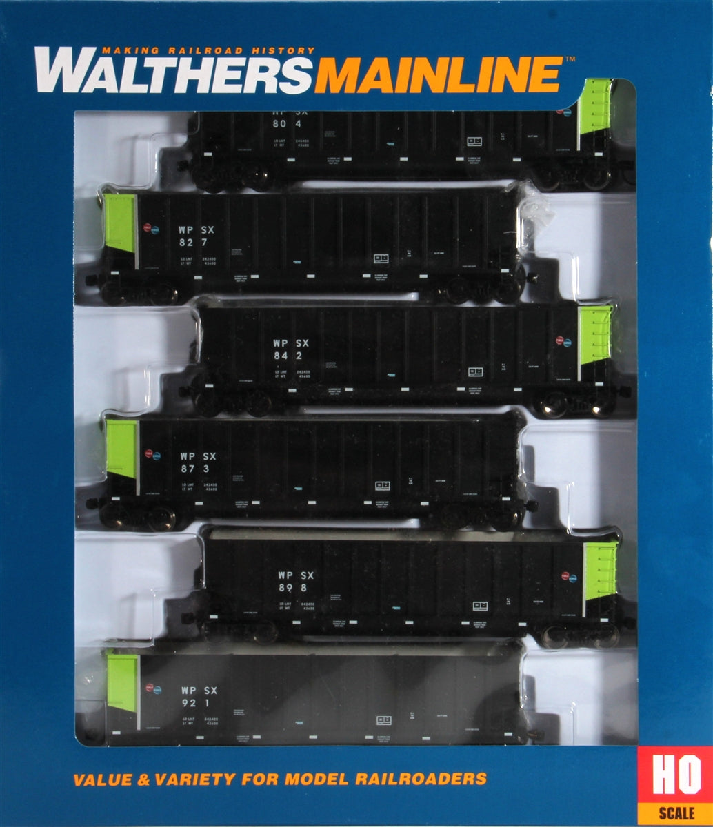 Walthers 910-55907 HO 50' Bethgon Coalporter Gondola (Set of 6)