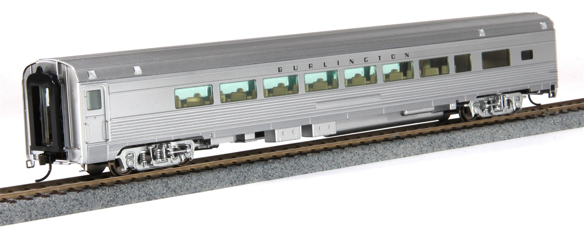 Walthers 920-14004 HO Chicago, Burlington & Quincy 85' Budd 1 Drawing Room