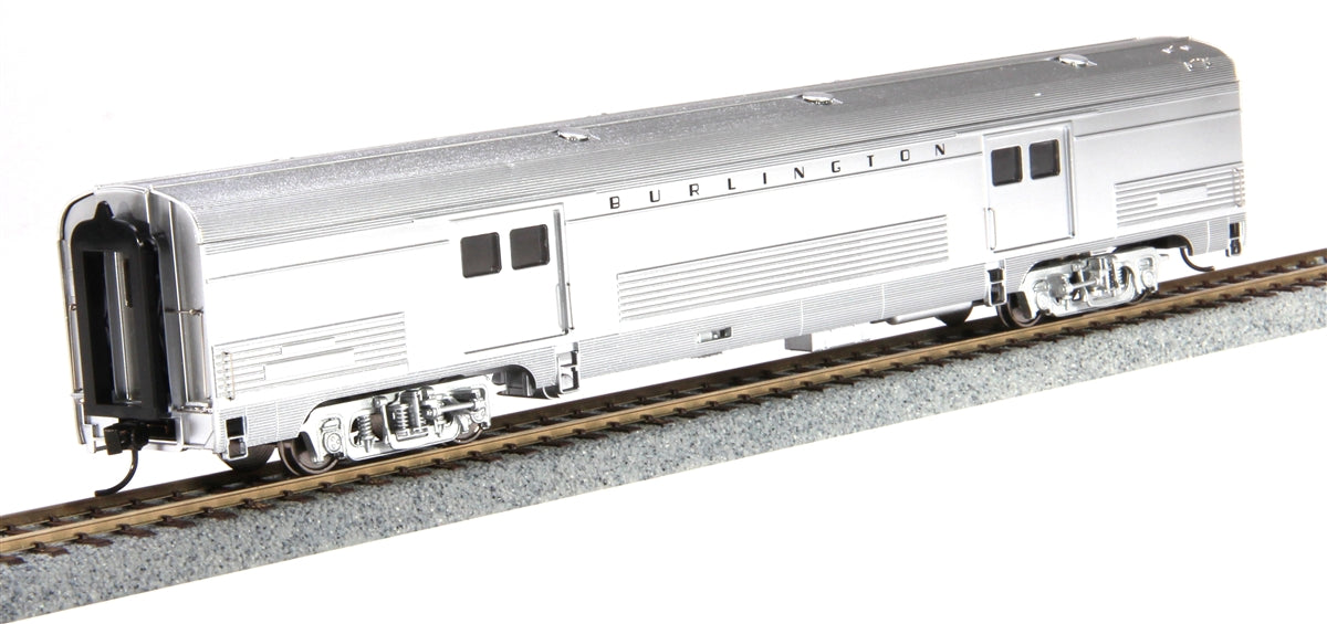 Walthers 920-13044 HO Scale Chicago Burlington & Quincy 73' Budd Baggage Car