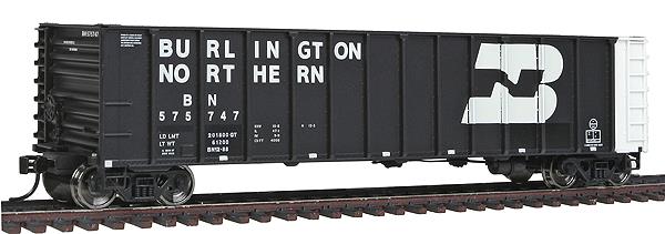 Walthers 910-56002 HO Scale Burlington Northern 50' Coal Gondola 6-Pack